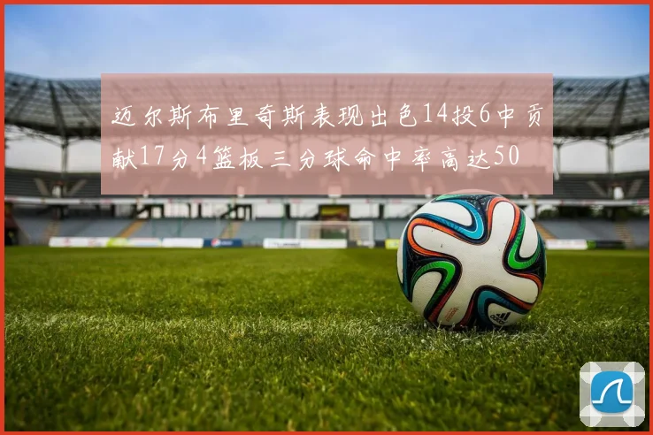 迈尔斯布里奇斯表现出色14投6中贡献17分4篮板三分球命中率高达50